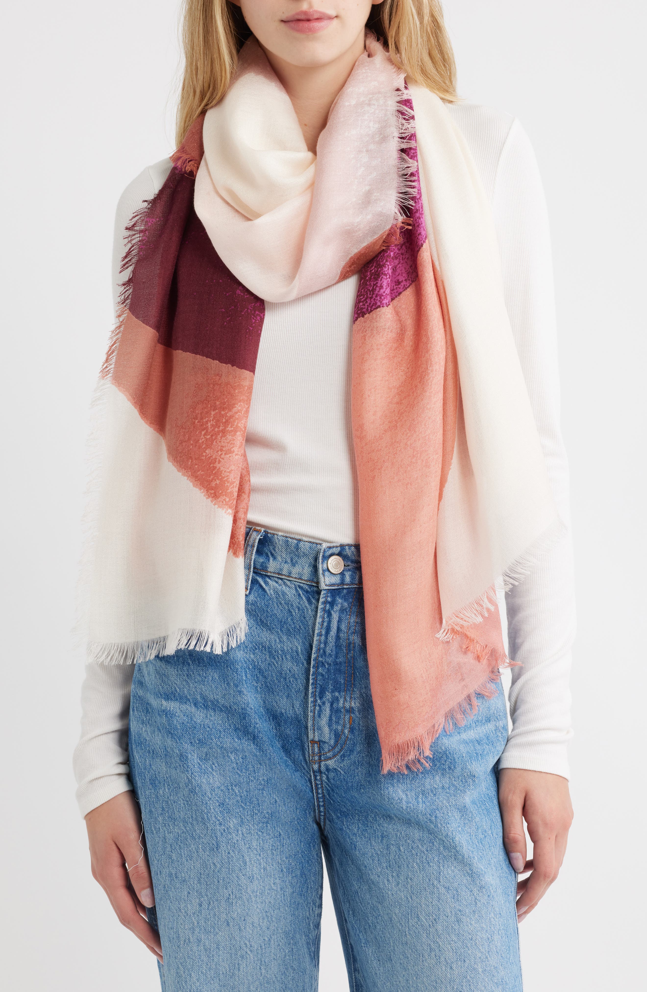 PINK CURVED SHAPES