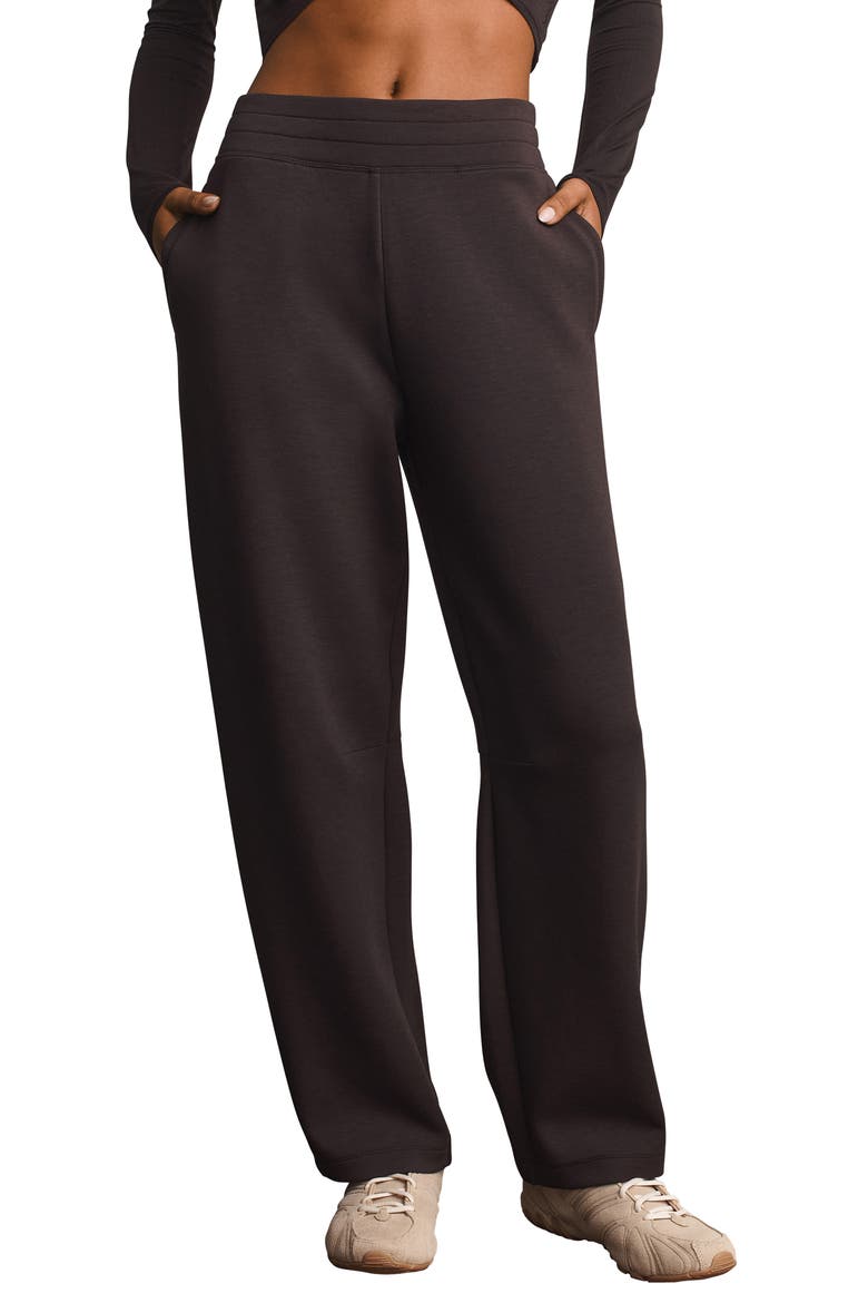 Dreamglow Barrel Leg Pants, Main, color, DARK ESPRESSO
