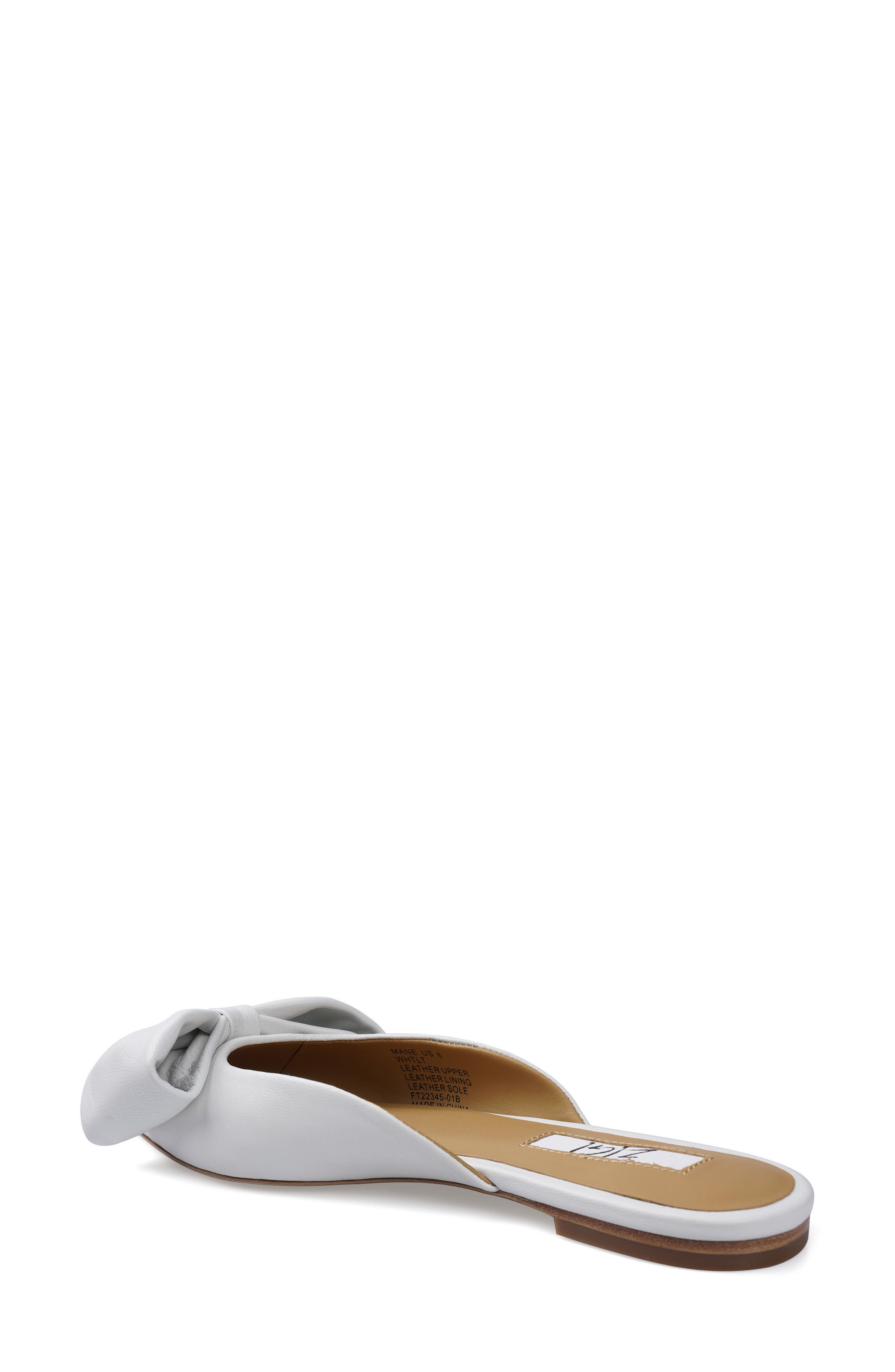 Mane Bow Mule, Alternate, color, WHITE