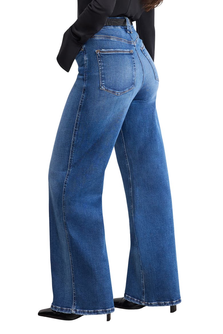 Soft-Tech Good Skate High Waist Wide Leg Jeans, Alternate, color, INDIGO891