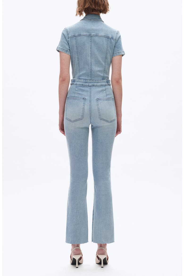 Horse Hoof Denim Jumpsuit, Alternate, color, SOFT CYAN