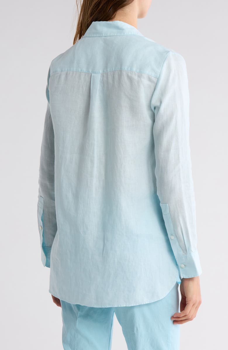Theory Linen Tunic, Alternate, color,