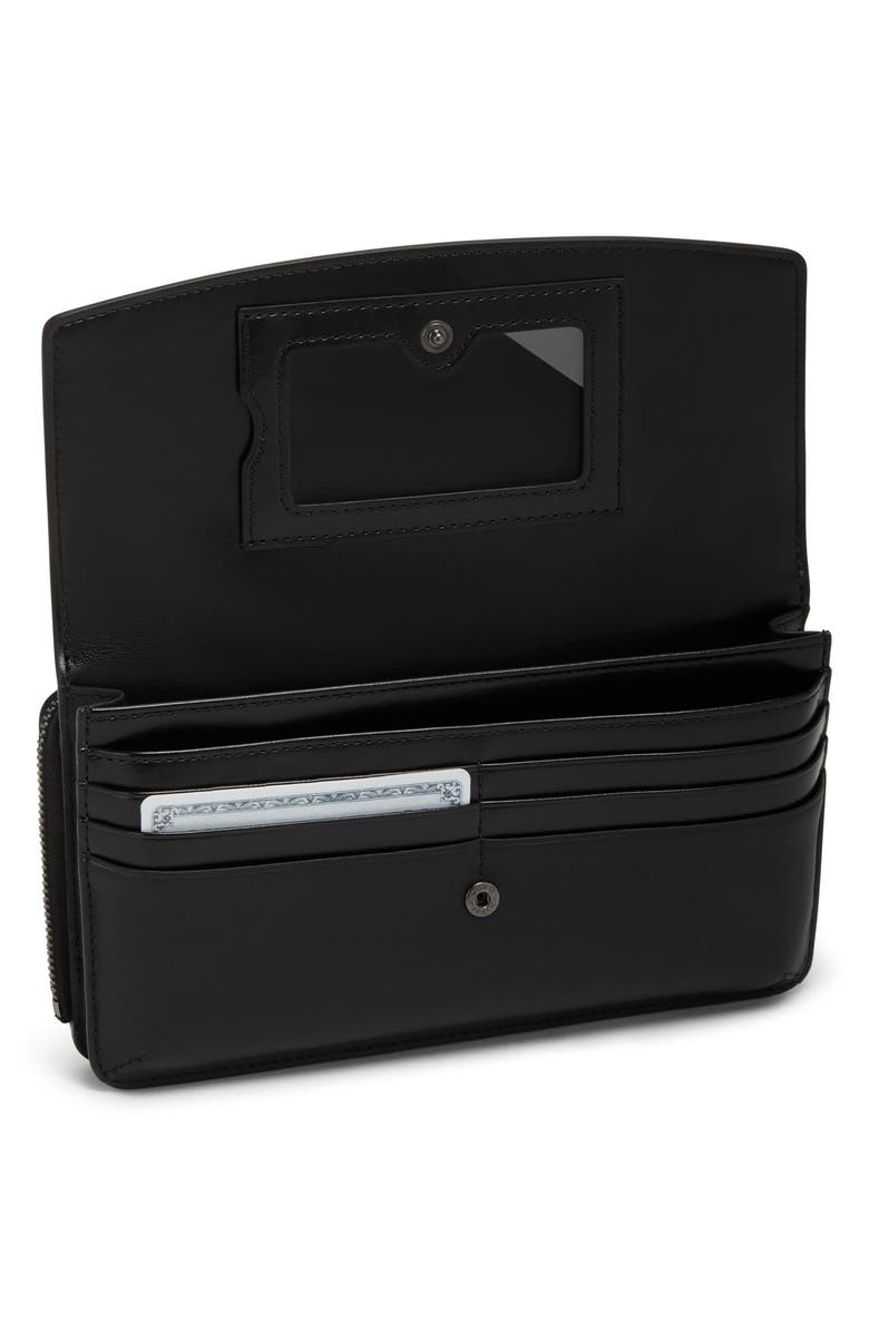 TUMI Leather Crossbody Wallet, Alternate, color, 