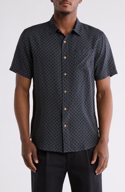 Venice Relaxed Fit Short Sleeve Button-Up Shirt