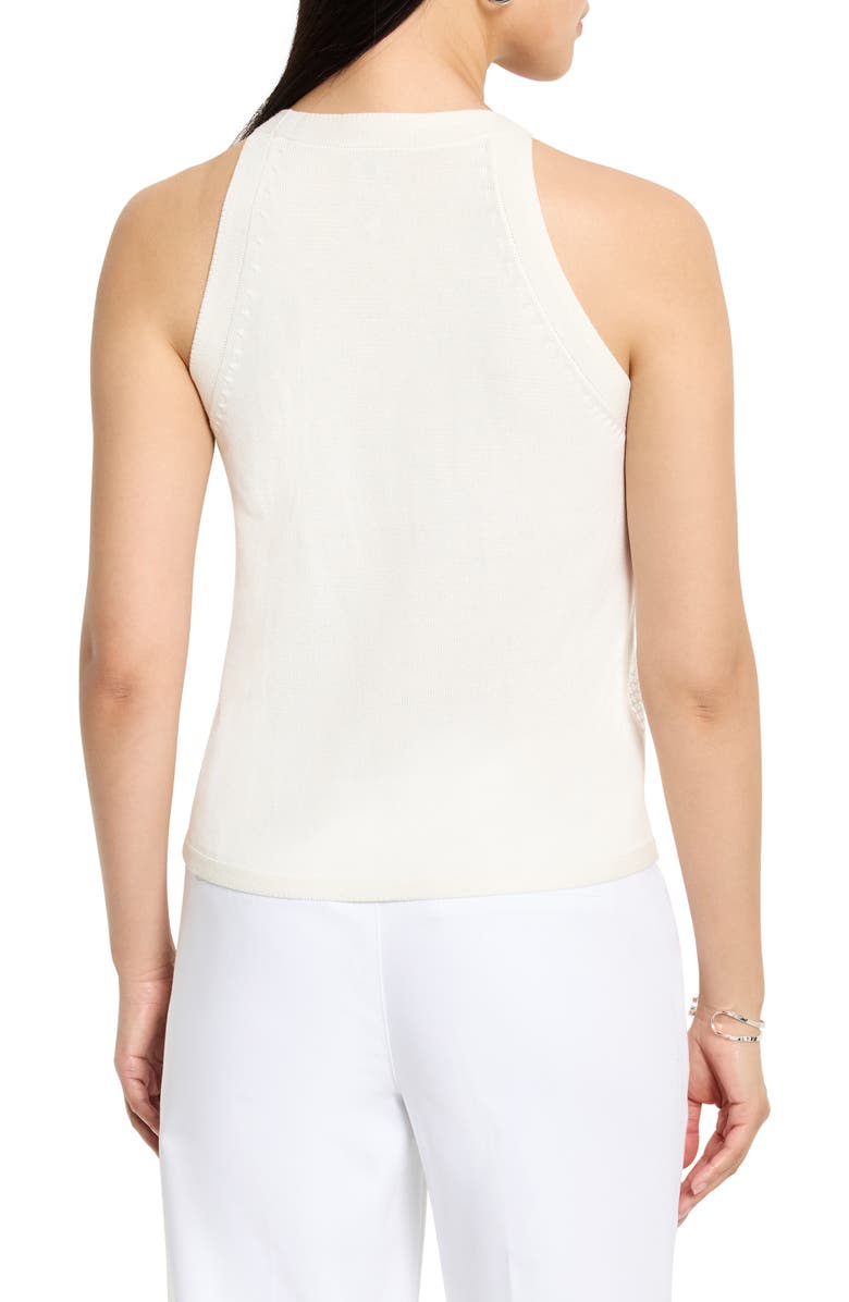 NIC+ZOE Anytime Sequin Sweater Tank, Alternate, color, Classic Cream