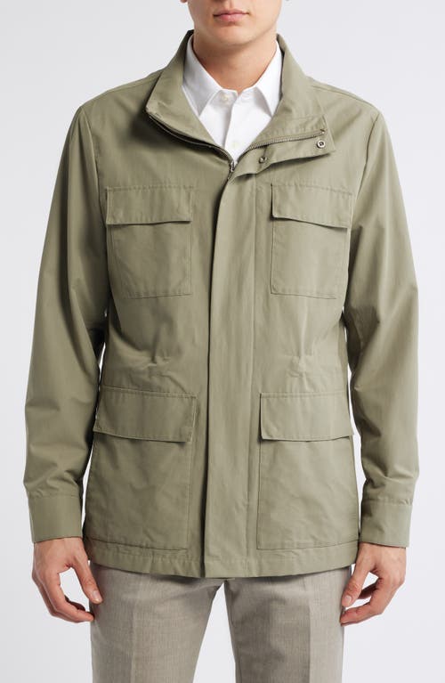 Jack Victor Jonte Field Water Repellent Raincoat In Green