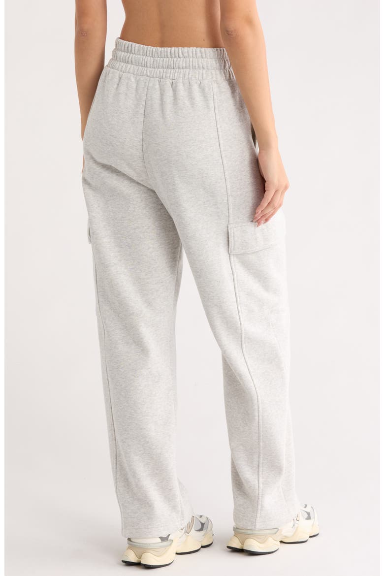 Feather Fleece Utility Pants, Alternate, color, GREY LIGHT HEATHER
