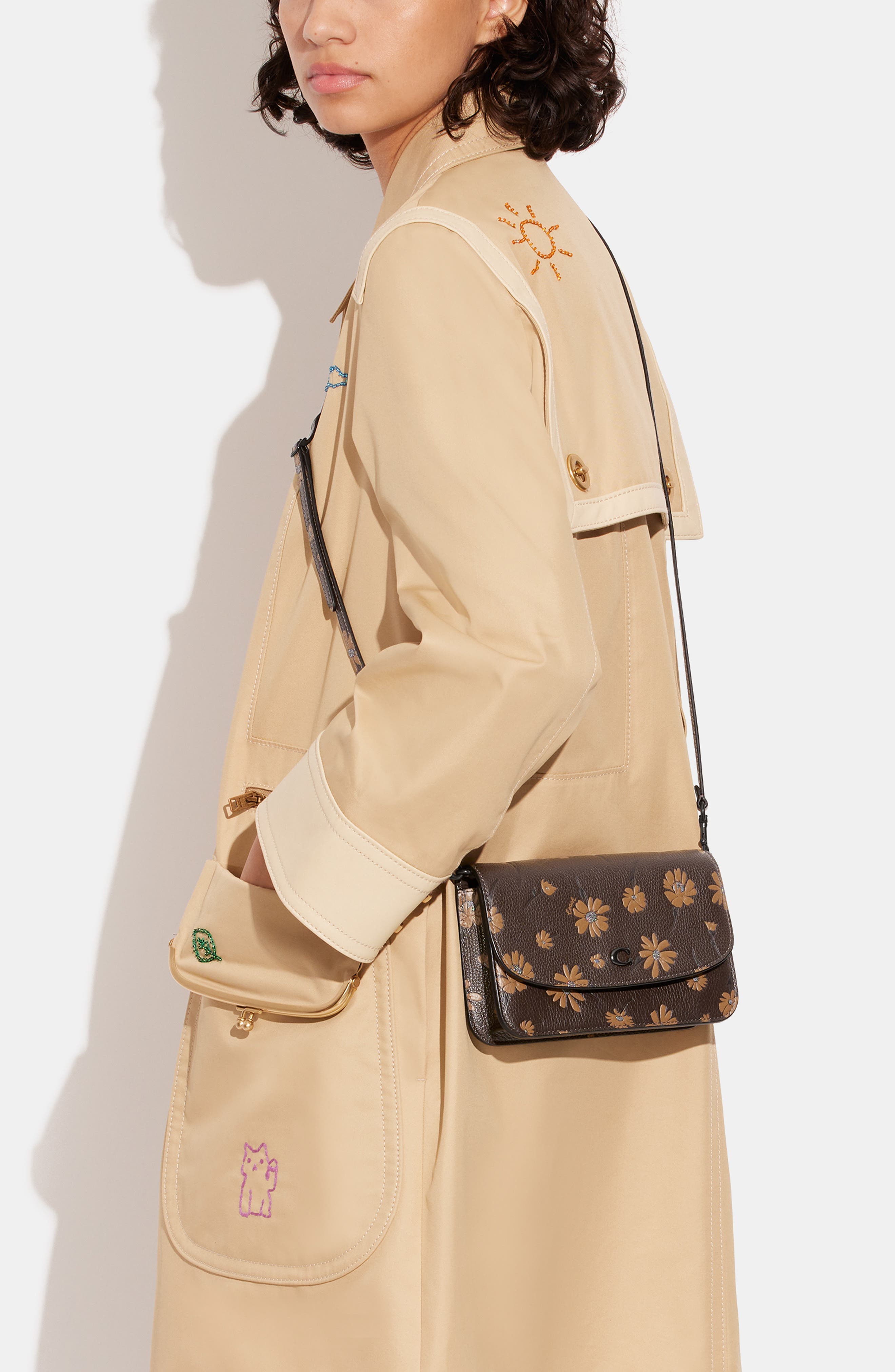 COACH Hayden Floral Crossbody Bag, Alternate, color, 