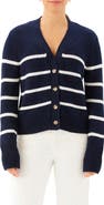 Karen Kane Stripe Cardigan Sweater