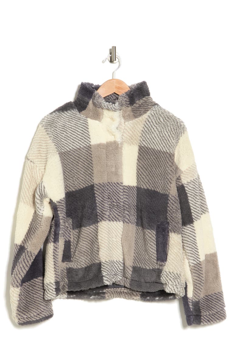 Thread & Supply One Track Mind Faux Shearling Jacket, Alternate, color, 