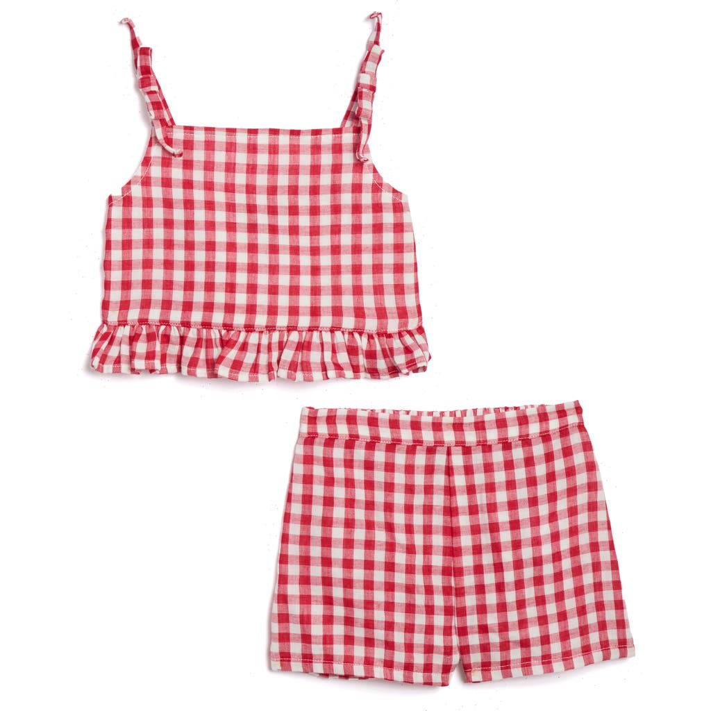 PIPPA & JULIE PIPPA & JULIE JANICE RUFFLE TANK & SHORTS SET