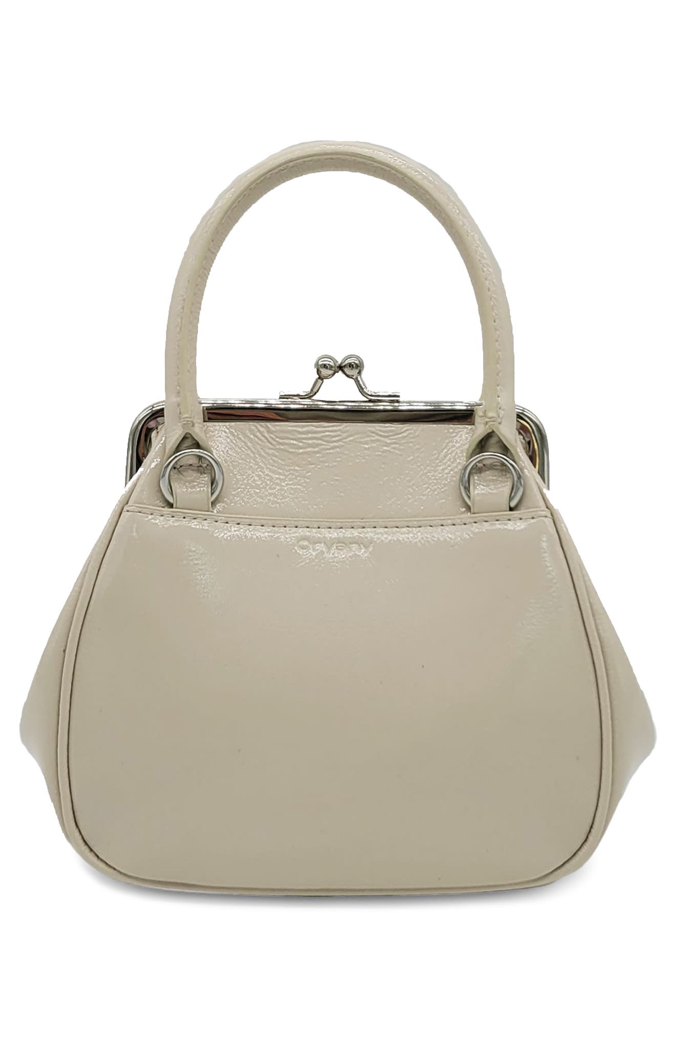Mini Lace Up Leather Tote, Alternate, color, IVORY