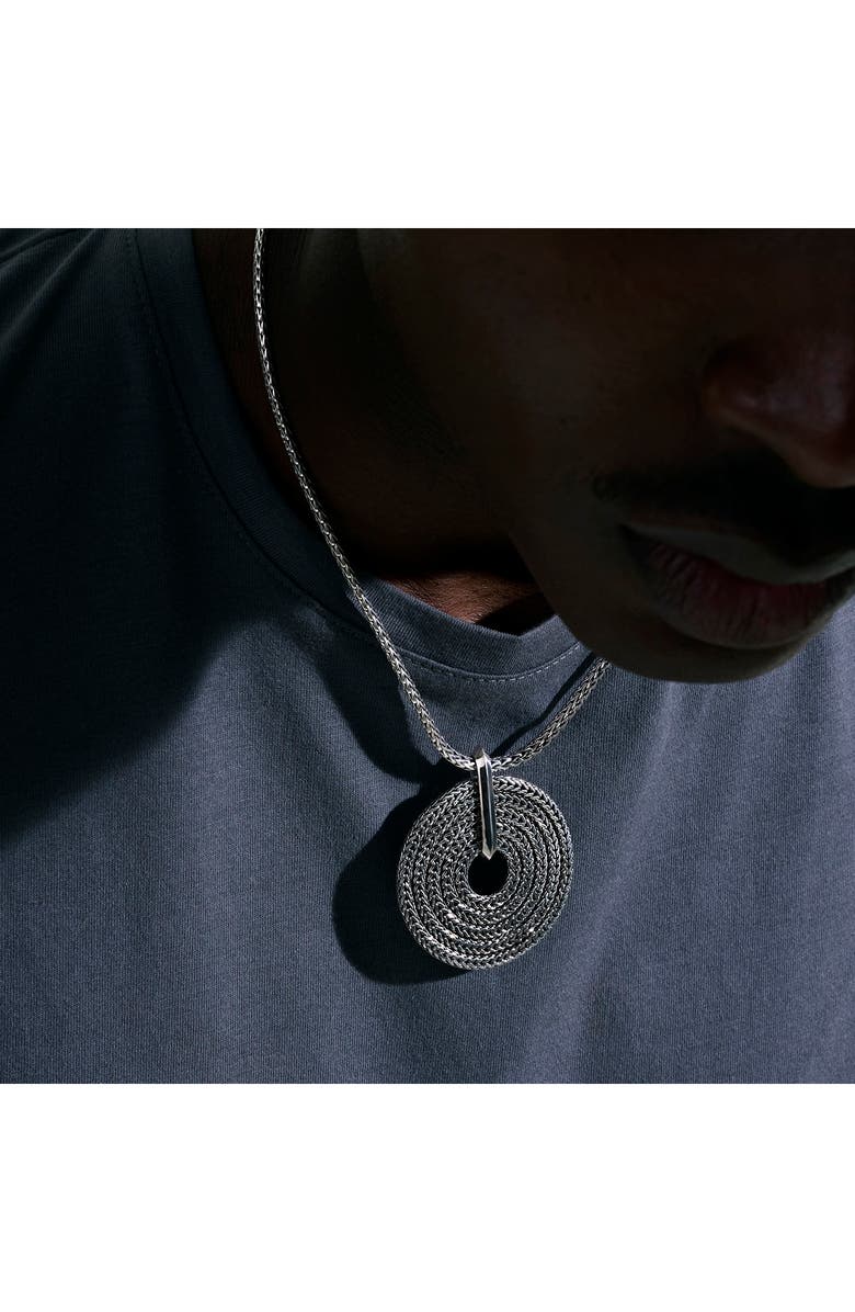 John Hardy Rata Chain Pendant Necklace, Sterling Silver, Alternate, color, 