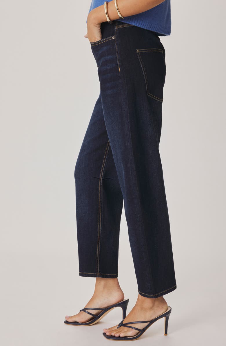 Splendid Ankle Barrel Leg Jeans, Alternate, color, Dark Rinse Blue