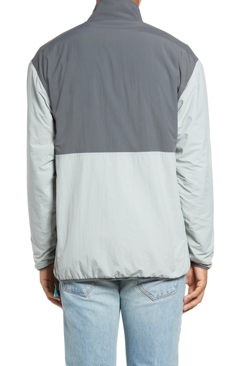 Chubbies The Grey Anatomy Reversible Half Zip Pullover, Alternate, color,