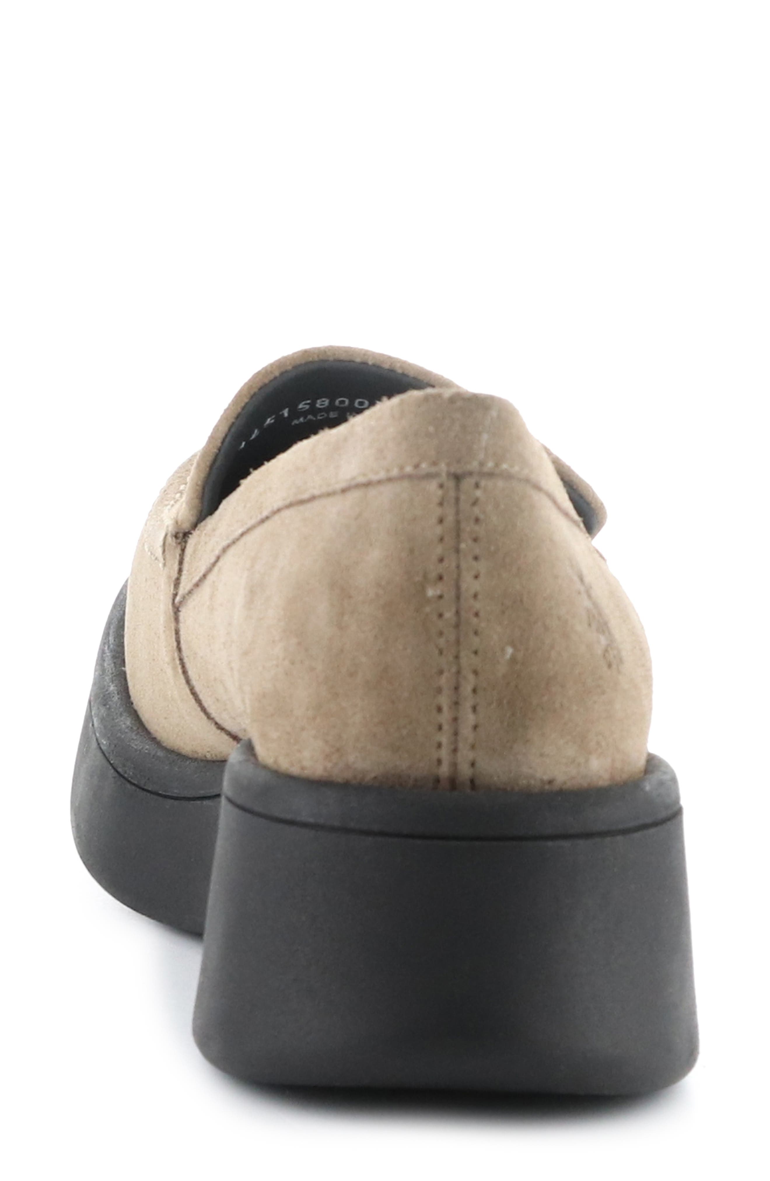 Fly London Maru Platform Loafer, Alternate, color, 003 Taupe Oil Suede