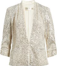 Eliza J Sequin Blazer