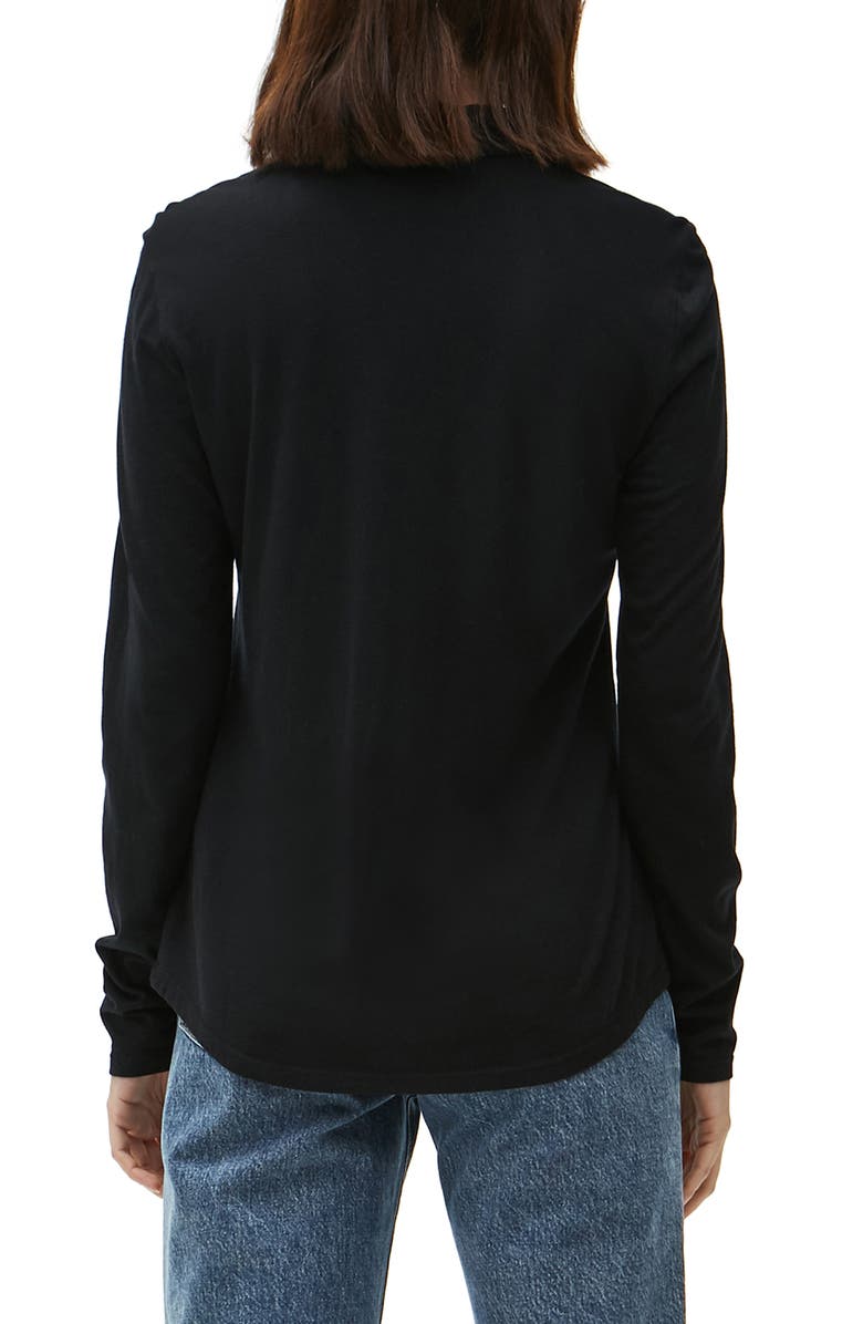 Michael Stars Harley Long Sleeve Ultra Jersey Shirt, Alternate, color,