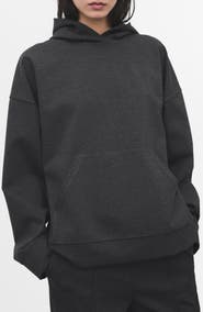 MANGO Speckled Hoodie