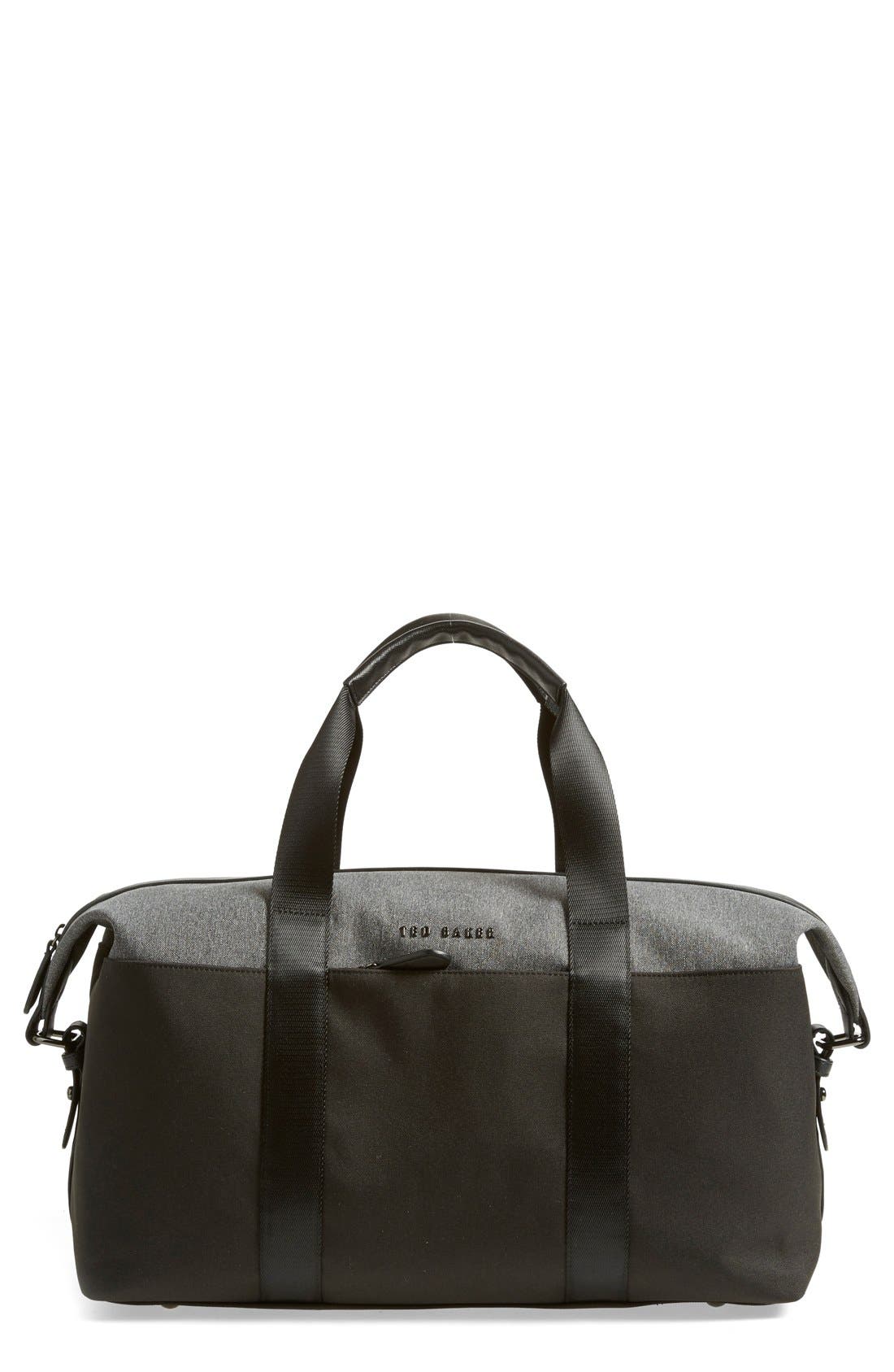 Ted Baker London 'Wood' Duffel Bag, Main, color, 
