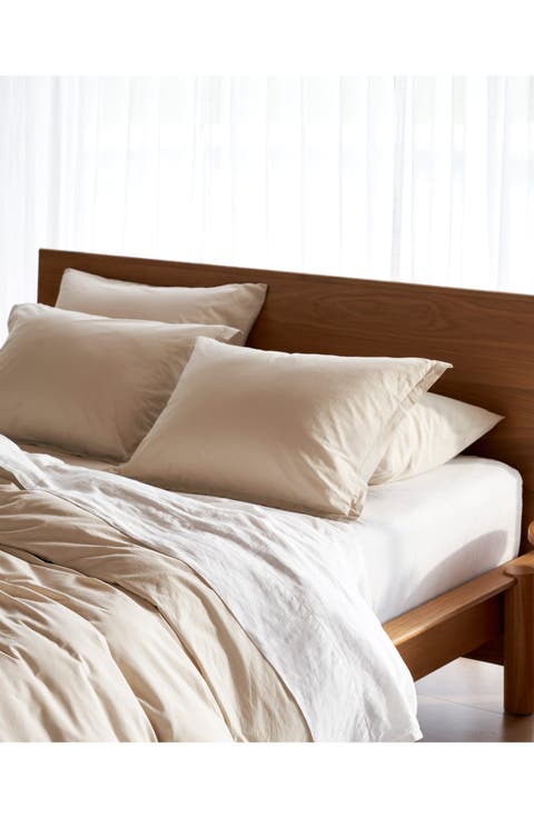 Percale Sham Set