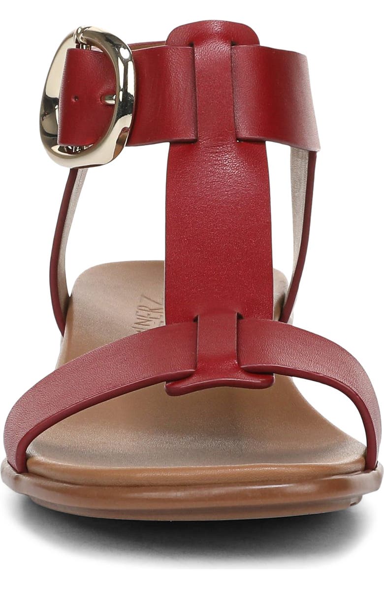 Naturalizer Brandy Ankle Strap Sandal, Alternate, color, Hearts Flame Red