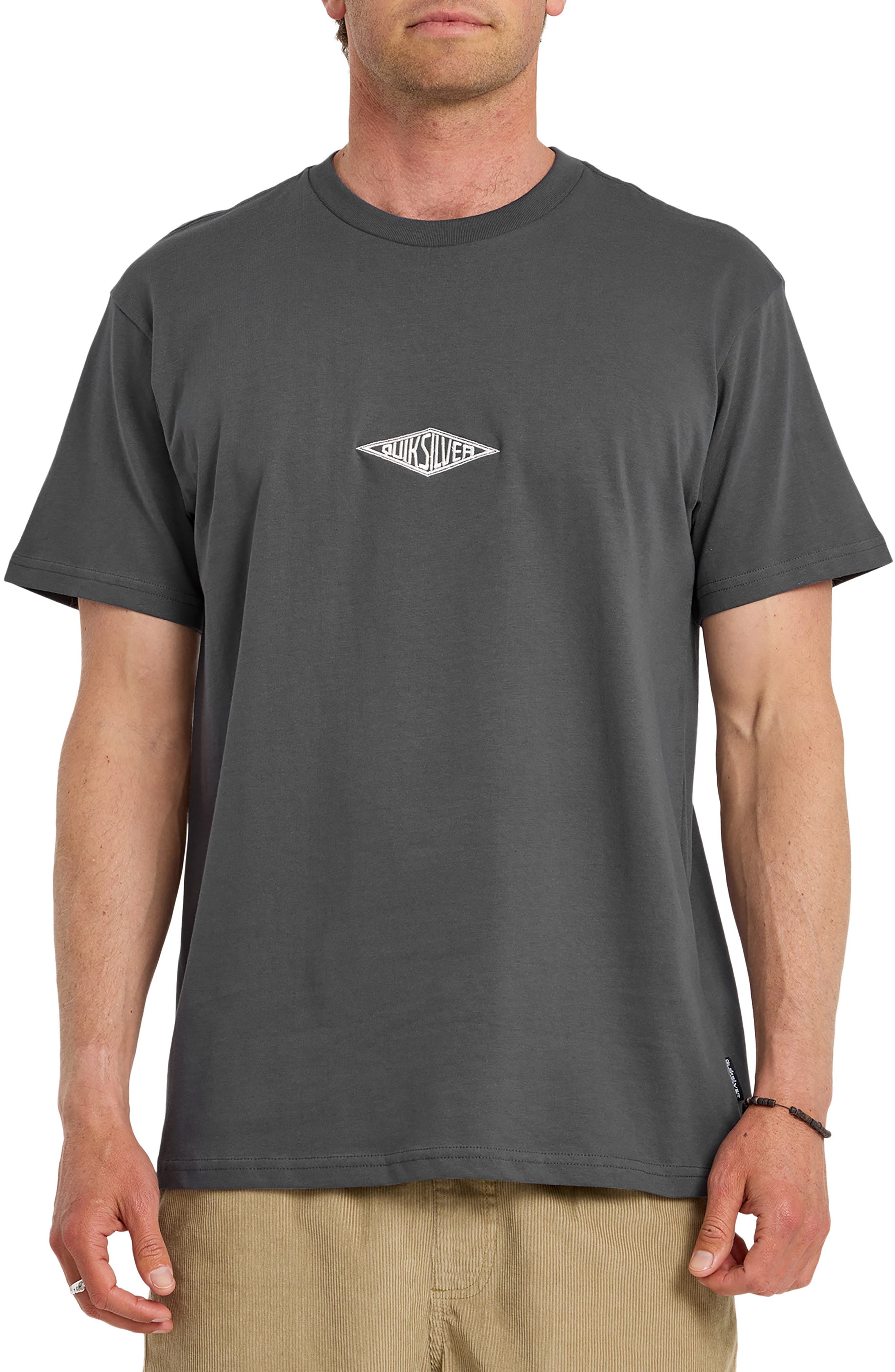 Work Ship Embroidered Cotton T-Shirt