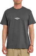 Quiksilver Work Ship Embroidered Cotton T-Shirt