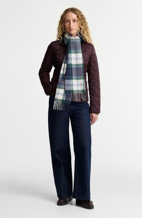 Tartan Lambswool & Cashmere Scarf