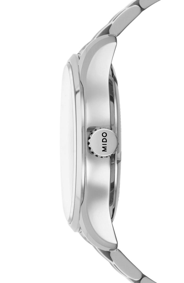 MIDO Belluna II Bracelet Watch, 40mm, Alternate, color, 