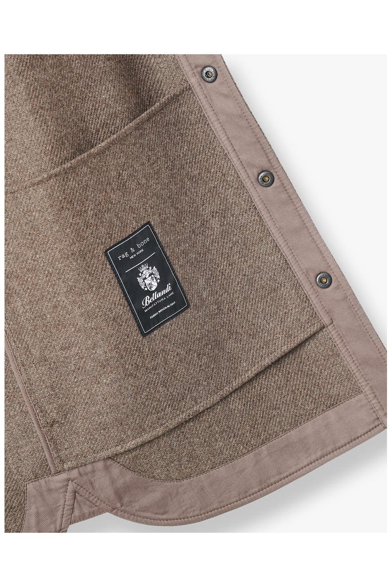 Derrick Down Barn Jacket, Alternate, color, LIGHT METAL
