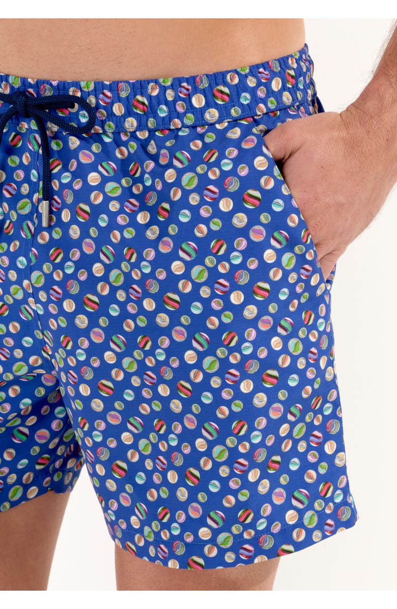 HOM Socoa Beach Boxer, Alternate, color, Navy Print