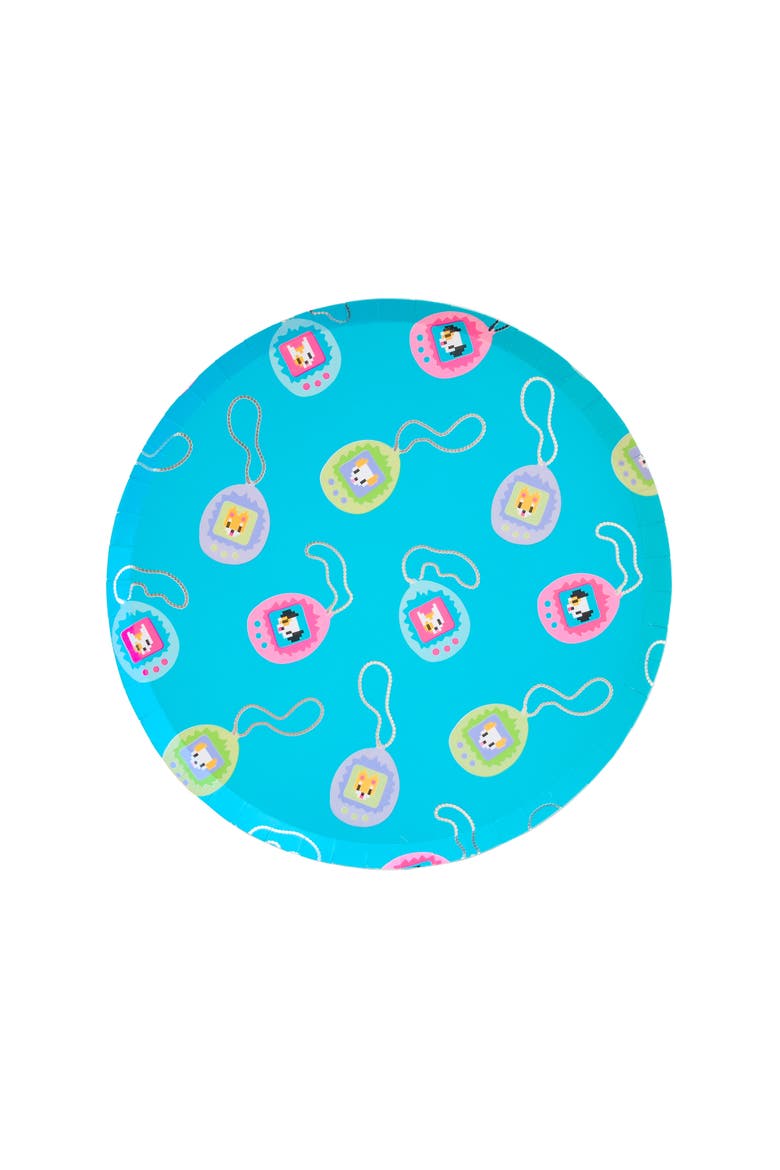 Y2K Pixel Pals Dessert Plates, Main, color, Assorted Pre-Pack