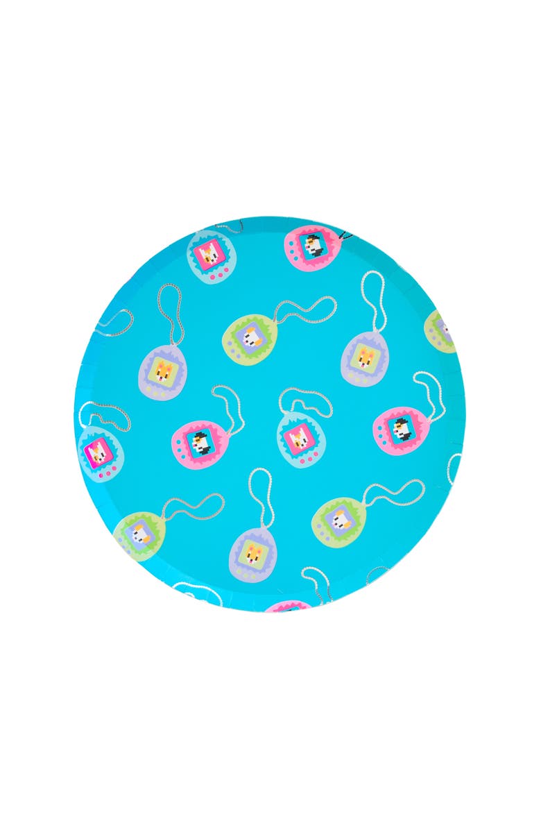 Jollity & Co. Y2K Pixel Pals Dessert Plates, Main, color, Assorted Pre-Pack
