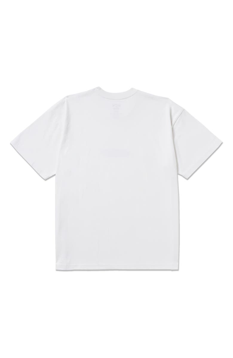 Billabong Split Pill OG Short Sleeve Graphic T-Shirt, Alternate, color, White