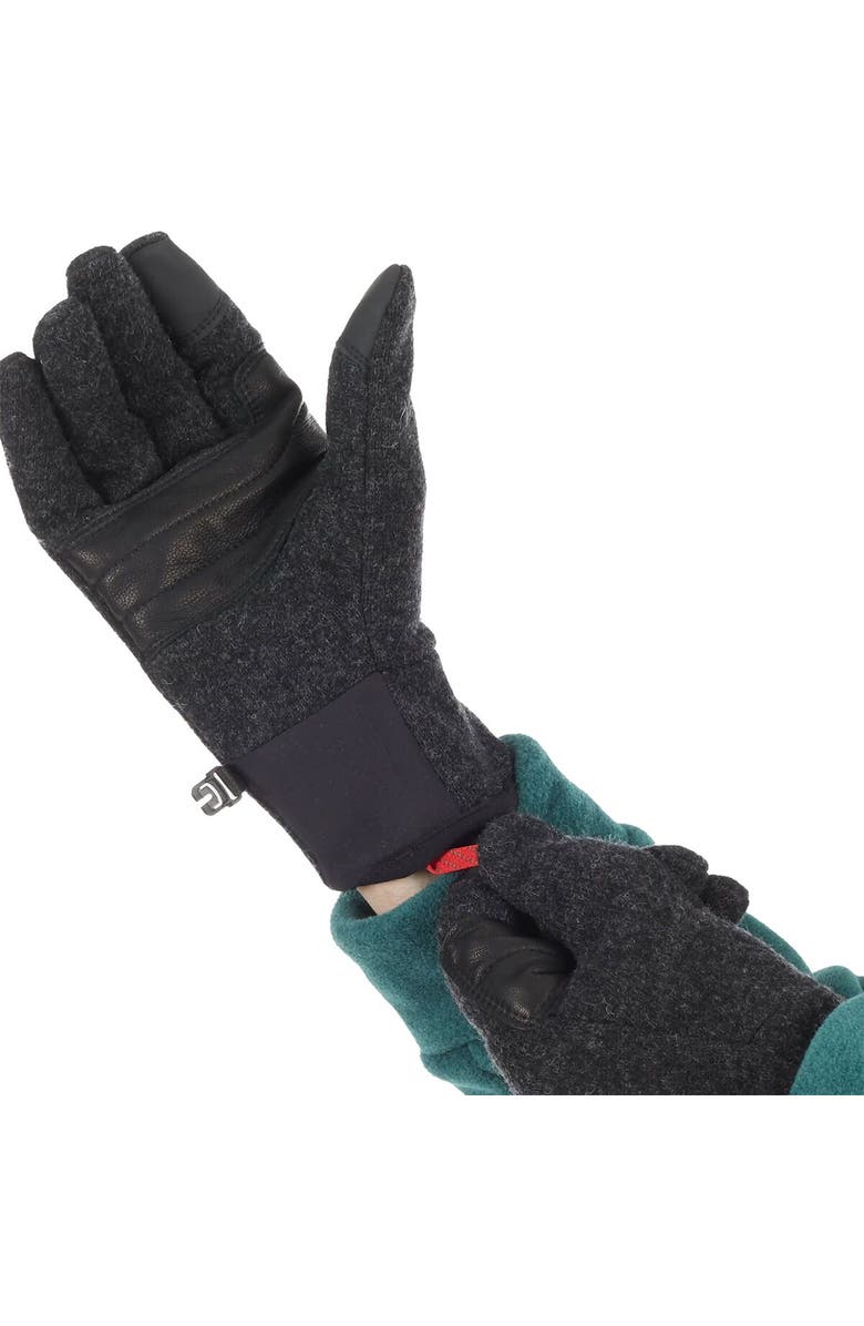 Mammut Passion Light Glove  - Men's, Alternate, color, Black Melange