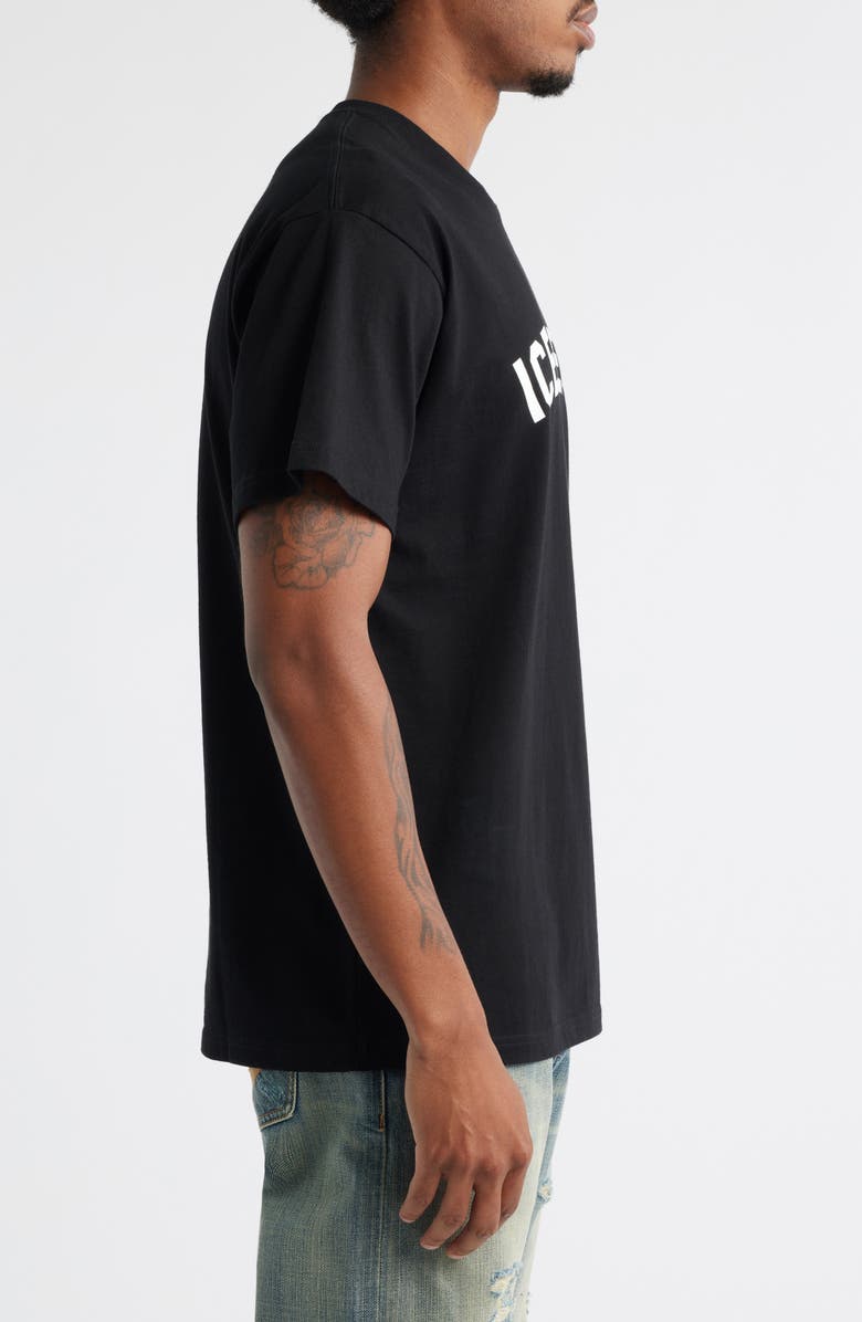 ICECREAM Logo Graphic T-Shirt, Alternate, color, Black