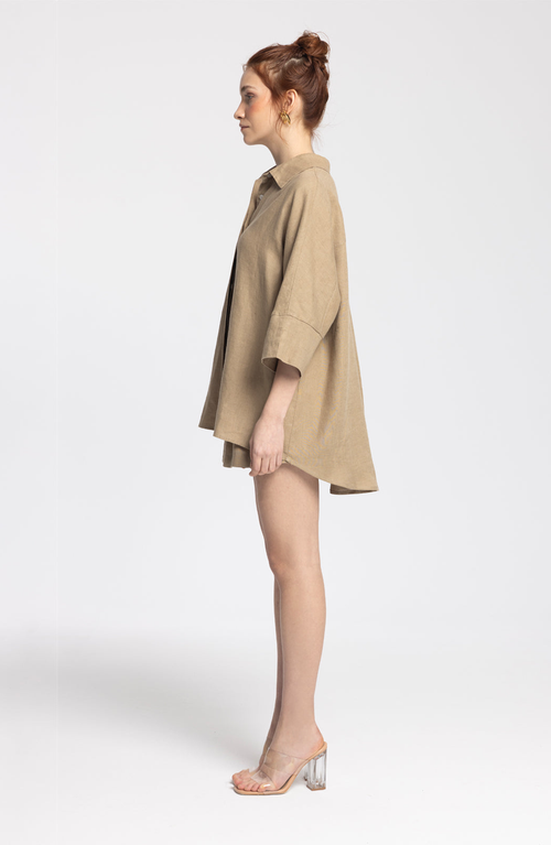 Monlicia Iyan Linen Shirt