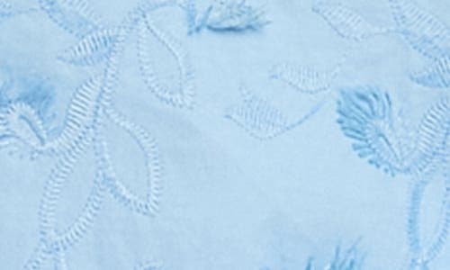 Karen Kane Three Quarter Sleeve Embroidered Tunic