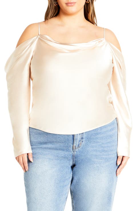 売れ筋商品|||ベルディーニ カットソー トップス レディース Plus Size Cold Shoulder Top Scuba Turquoise SOL_3564_d526fb8e-4f58-4d98-