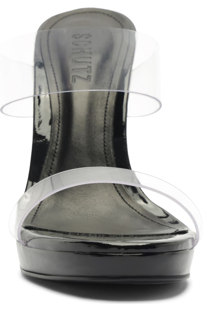 Schutz Ariella Platform Sandal, Alternate, color, Black