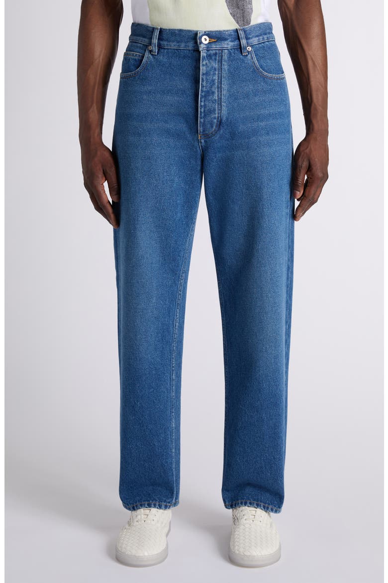 Wide Leg Jeans, Main, color, 4300 MID BLUE