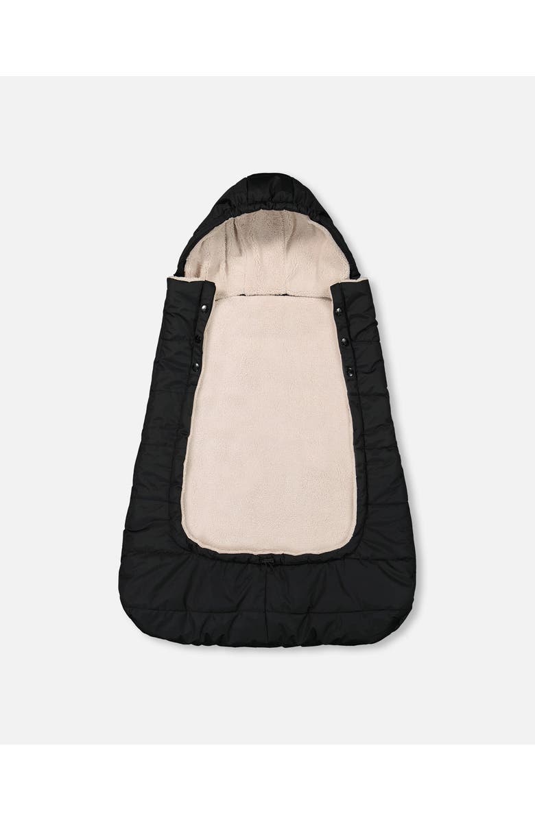 Deux par Deux Baby Unisex Multifunction 3-In-1 Envelope Black, Alternate, color, 