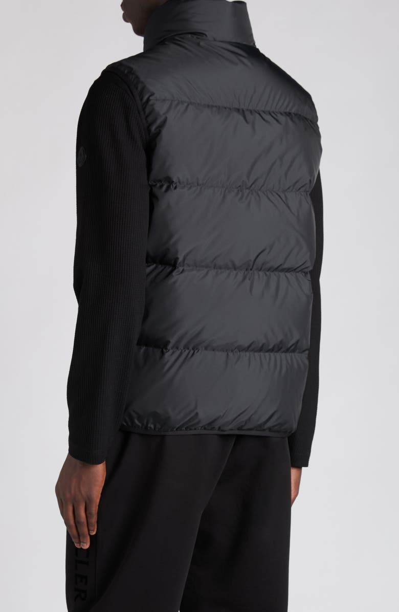 Moncler Arras Down Puffer Vest, Alternate, color, Black