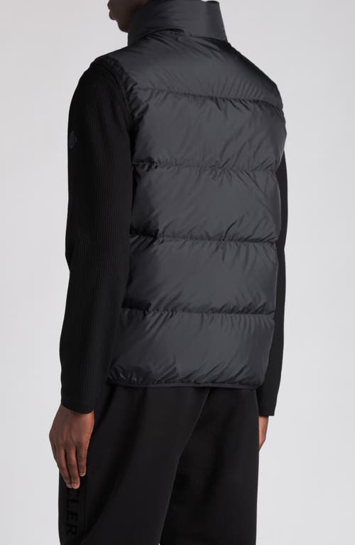 Moncler Arras Down Puffer Vest In Black