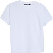 Dolce&Gabbana Embroidered Logo Jersey T-Shirt