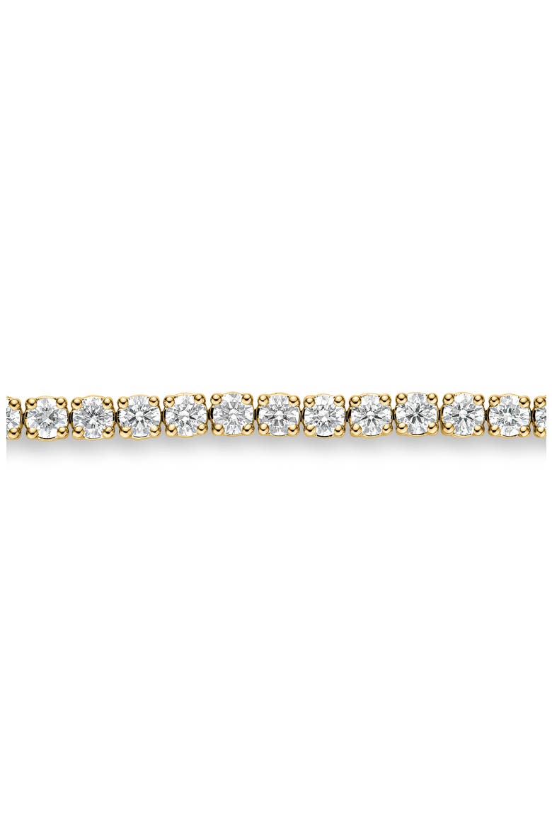 Essentials Diamond Half Line Bolo Bracelet, Alternate, color, YELLOW GOLD