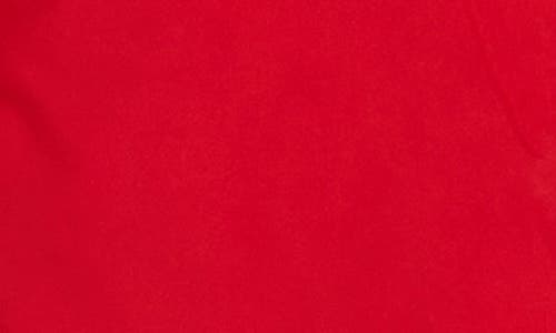 Calvin Klein Performance Faux Fur Lined Hood Puffer Jacket In Red