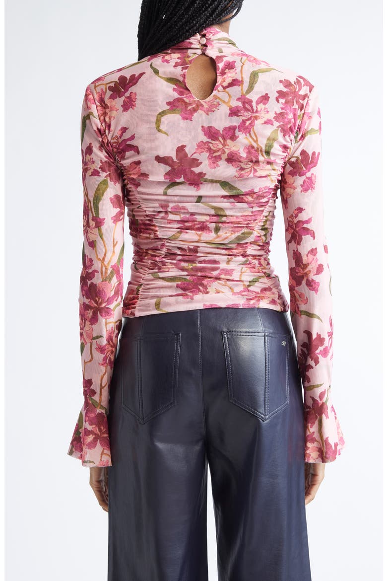 Lucy Trailing Hibiscus Mesh Top, Alternate, color, BLUSH PETAL MULTI