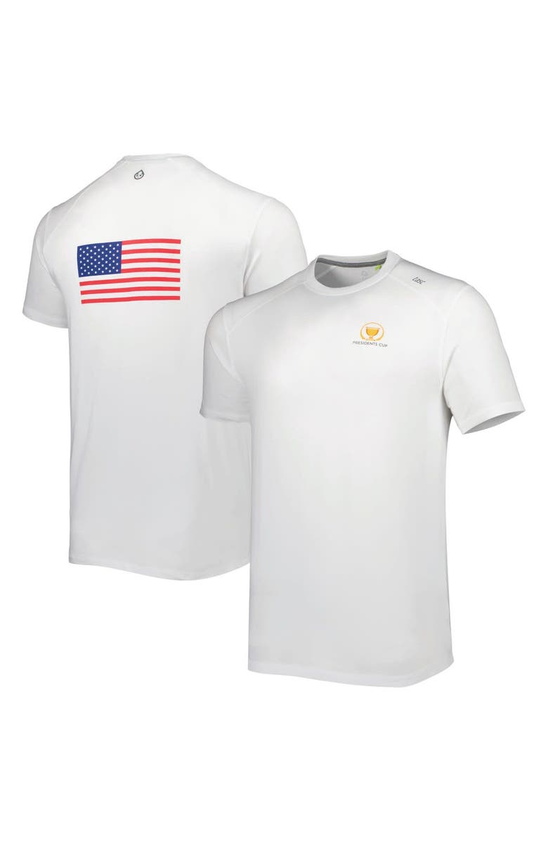tasc Performance Men's tasc  White 2024 Presidents Cup  Carrollton USA T-Shirt, Main, color, 